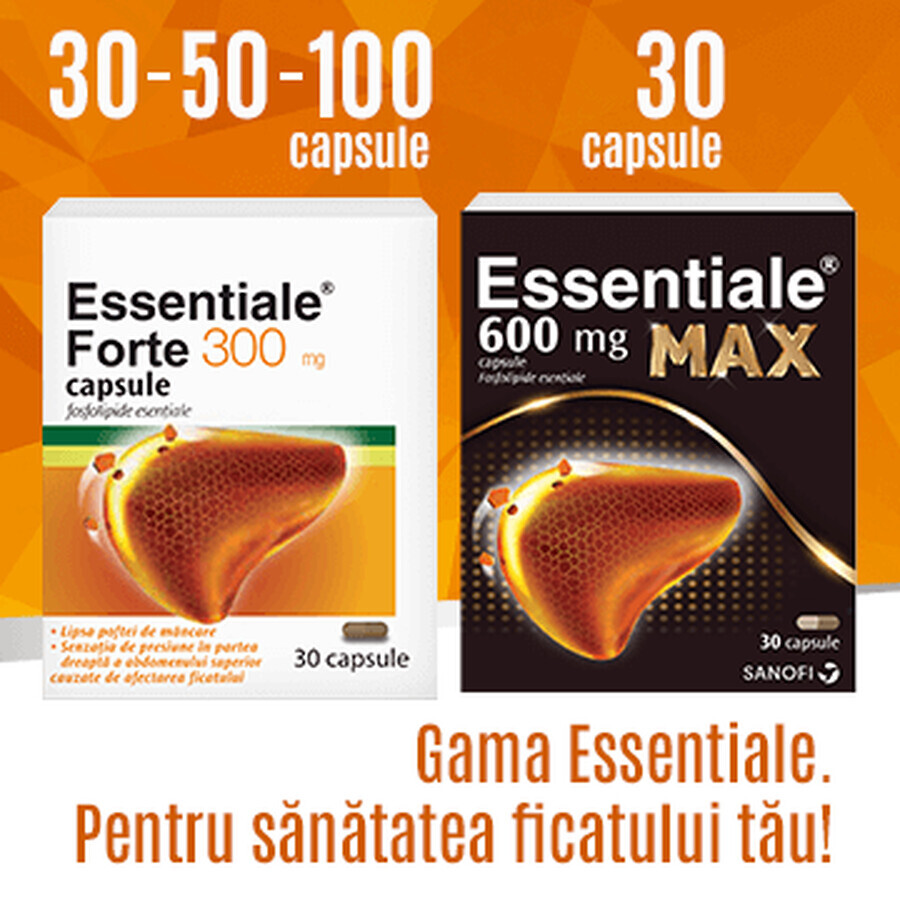 Essentiale Forte, 300 mg, 100 gélules, Sanofi