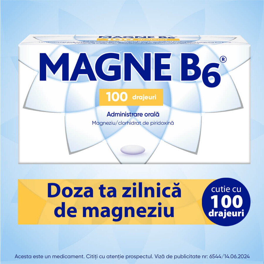 Magne B6, 100 tabletten, Sanofi