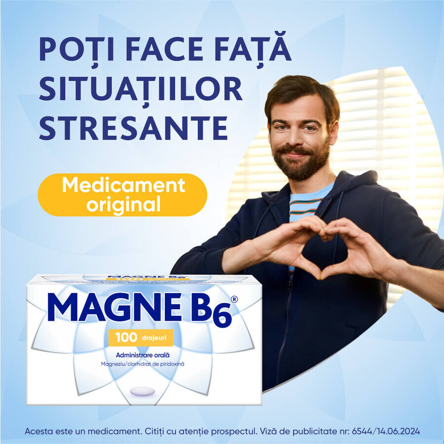 Magne B6, 100 tabletten, Sanofi