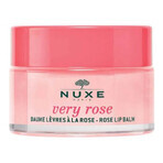 Baume à lèvres hydratant Very Rose à l'huile de rose, 15 g, Nuxe