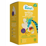 Bio-bijtkoekjes met banaan, +6 maanden, 20g, Hey Baby