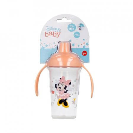 Cana anticurgere cu maner Disney Minnie, 295ml, Stor