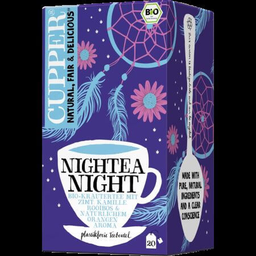 Ceai Bio Nighty Night, 40 g, Cupper