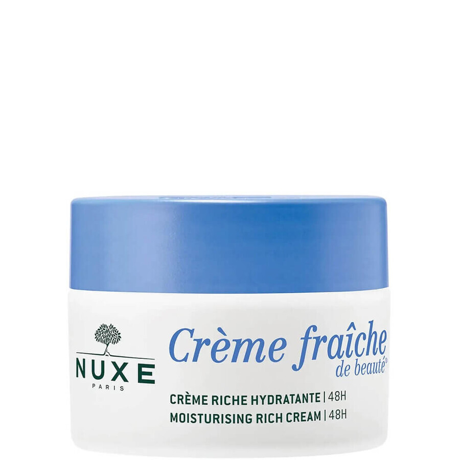 Crema viso idratante 48h Creme Fraiche de Beaute, 50 ml, Nuxe