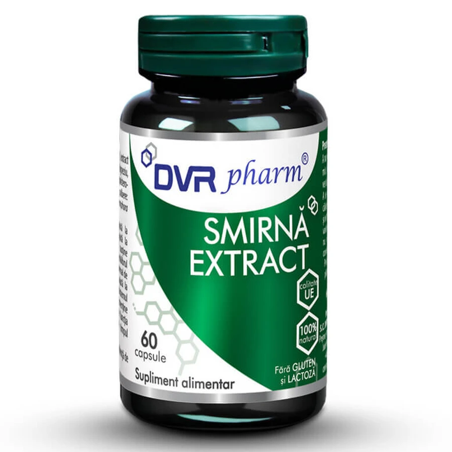 Extracto de Esmirna, 60 cápsulas, DVR Pharm