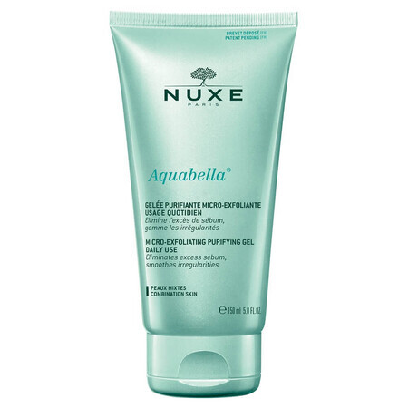 Micro-exfoliërende zuiverende gel voor gemengde huid Aquabella, 150 ml, Nuxe