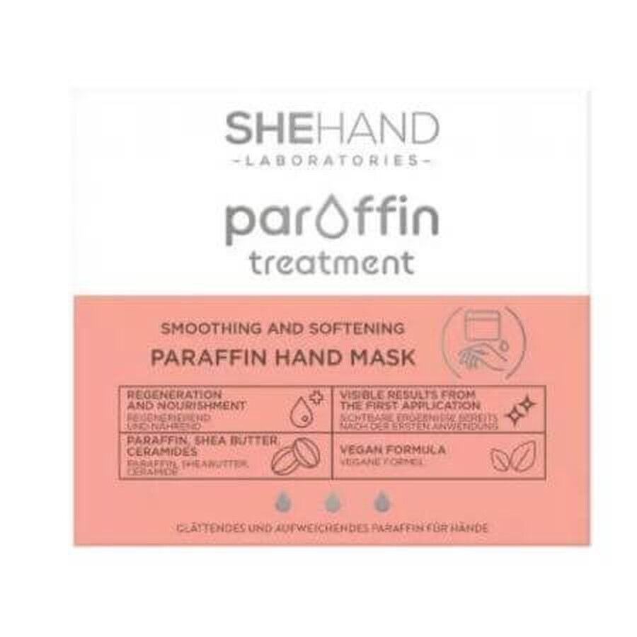 Masque à la paraffine pour les mains SheHand, 80 g, SheCosmetic