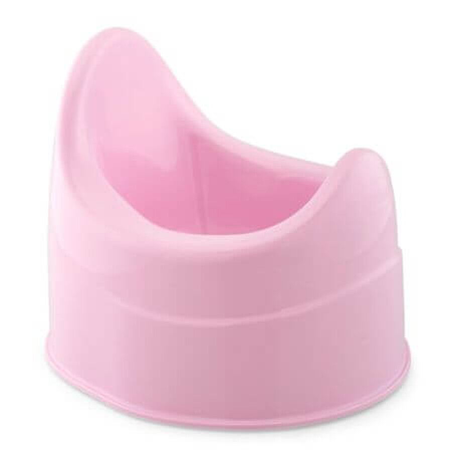 Pot anatomique en plastique recyclé, +18 mois, Rose, Chicco