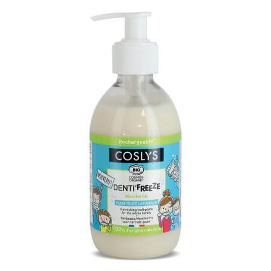 Dentifrice bio pour toute la famille, +7 ans, 350 ml, Coslys