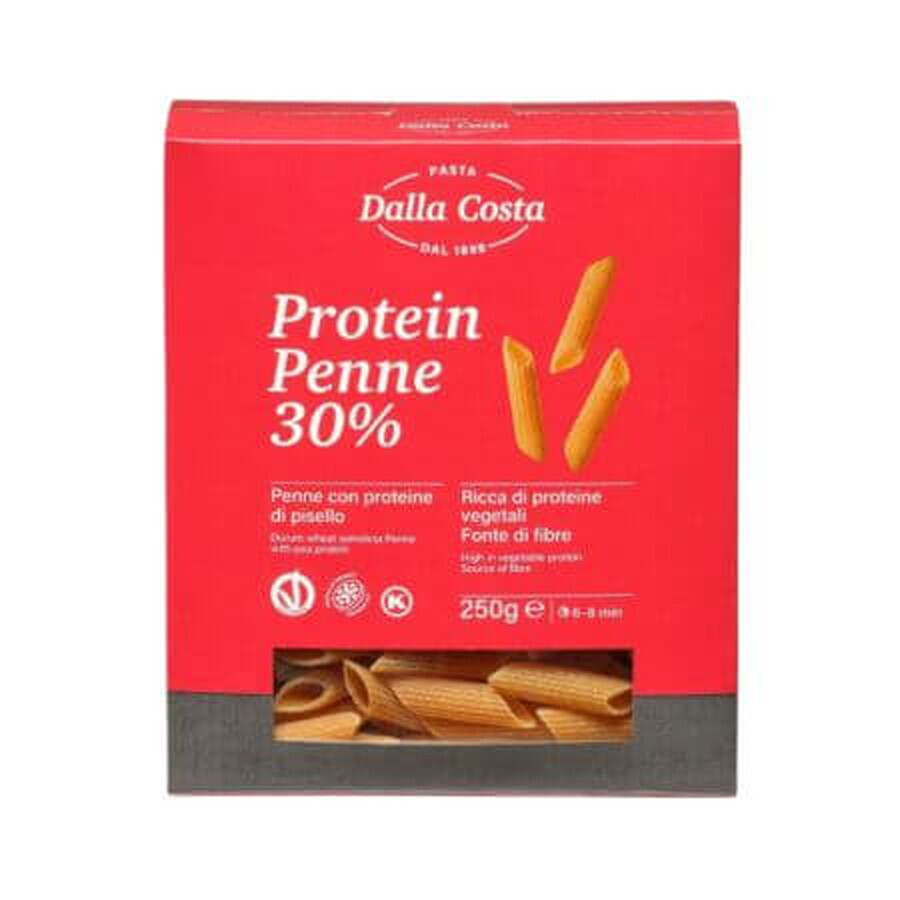 Penne mit Hartweizengrau und Erbsenprotein, 250 g, Dalla Costa