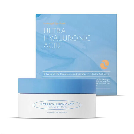 Ultra Hyaluronic Acid Eye Patches Ultra Hyaluronic Eye Patch, 60 Stück, Orjena