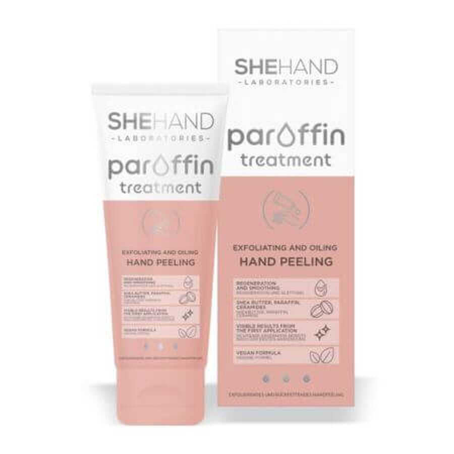 SheHand peeling à la paraffine pour les mains, 75 g, SheCosmetic