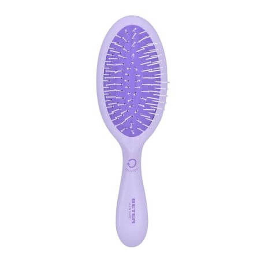 Brosse ovale recyclée, petite brosse détachable, 1 pièce, différentes couleurs, Beter