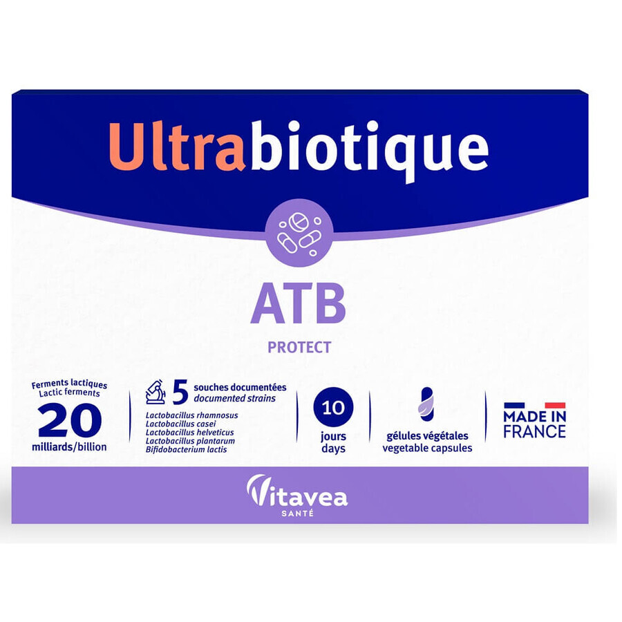 Probiotic ATB Protect Ultrabiotique, 10 capsule, Vitavea Sante