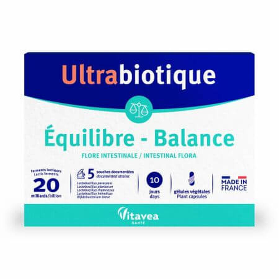 Probiotic Balance Ultrabiotic, 10 capsule, Vitavea Sante