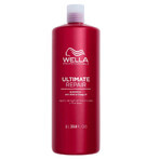 Shampoo con AHA e Omega 9 per capelli danneggiati Ultimate Repair, 1 litro, Wella Professionals