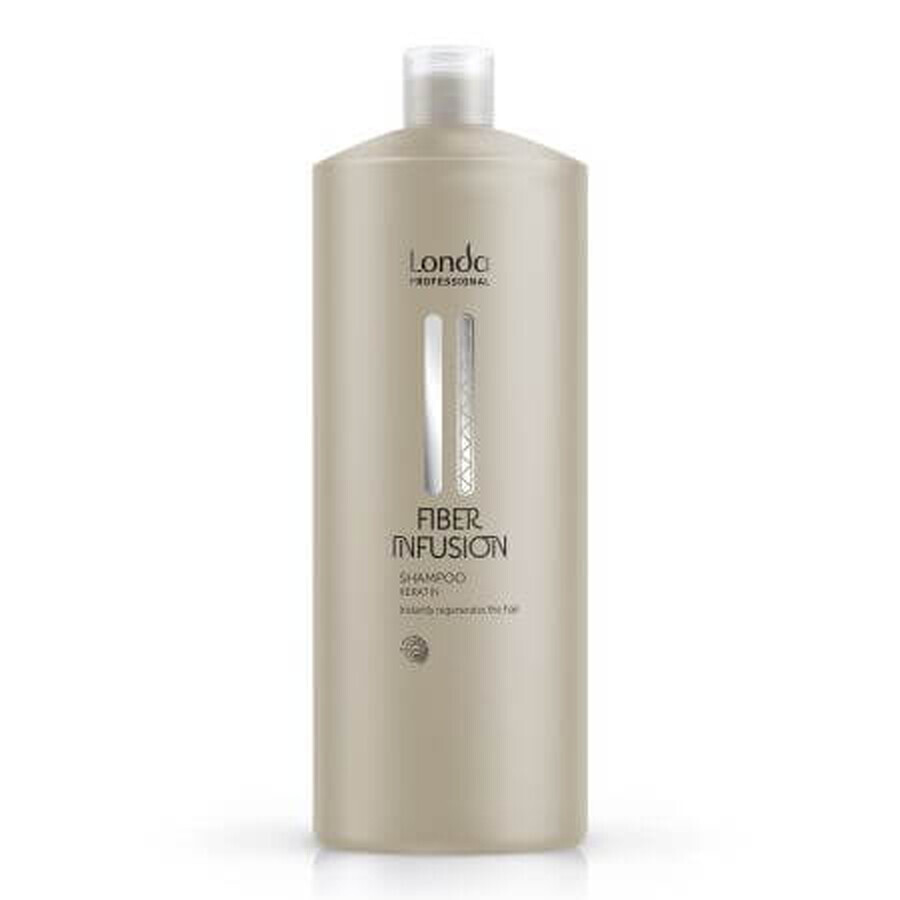 Shampooing régénération à la kératine Fiber Infusion, 1000 ml, Londa Professional