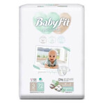 Scutece Bio Jumbo Midi, Nr. 3, 4-9 Kg, 72 bucati, Babyfit