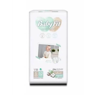 Pañales Jumbo ecológicos, nº 5, 11-25 Kg, 52 piezas, Babyfit