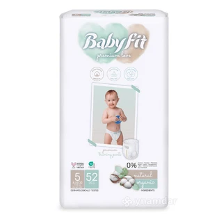 Pañales ecológicos Jumbo Junior, nº 5, 11-25 kg, 52 piezas, Babyfit