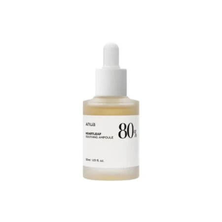 Serum do twarzy Ampułka kojąca Heartleaf Heartleaf 80%, 30 ml, Anua: ceny i cechy