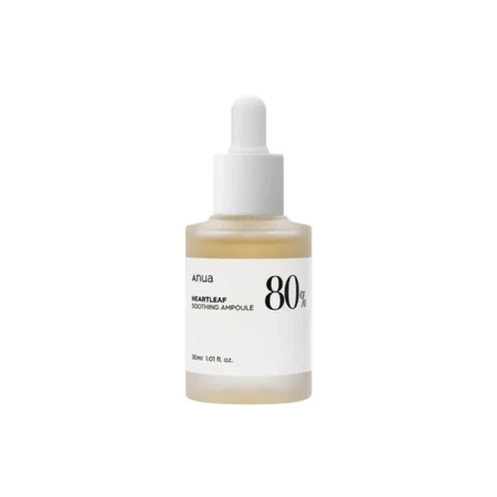 Serum do twarzy Ampułka kojąca Heartleaf Heartleaf 80%, 30 ml, Anua: ceny i cechy