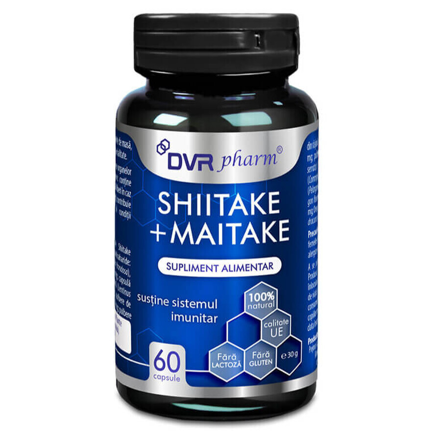 Shiitake + Maitake, 60 capsule, DVR Pharm