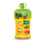 Batido natural de plátano, piña y mango, 120 g, Bob Snail