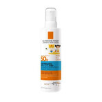 Anthelios Dermo-Pediatrics Onzichtbare Zonnebrandspray SPF50+ voor gezicht en lichaam van kinderen, 200 ml, La Roche-Posay