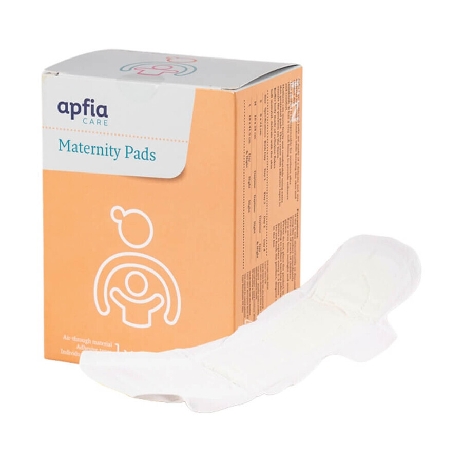 Maternity pads, size L, 10 pieces, Apfia Care