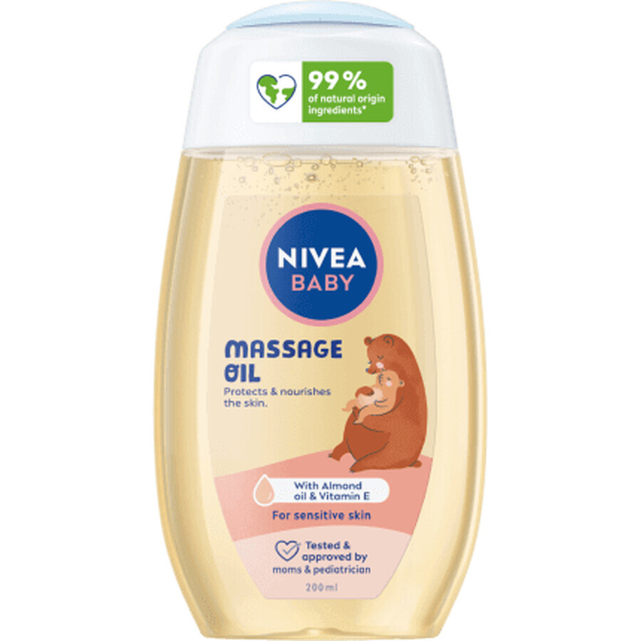 Baby massage oil, 200 ml, Nivea Baby