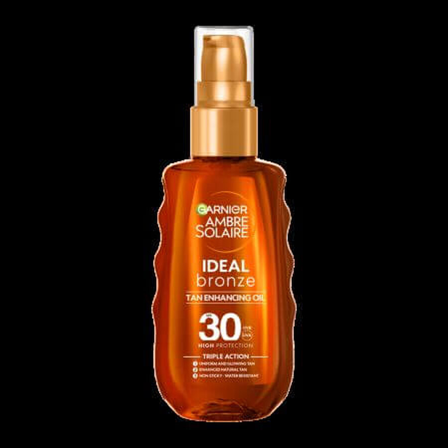 Olio intensificante SPF 30 Ideal Bronze, 150 ml, Garnier Ambre Solaire