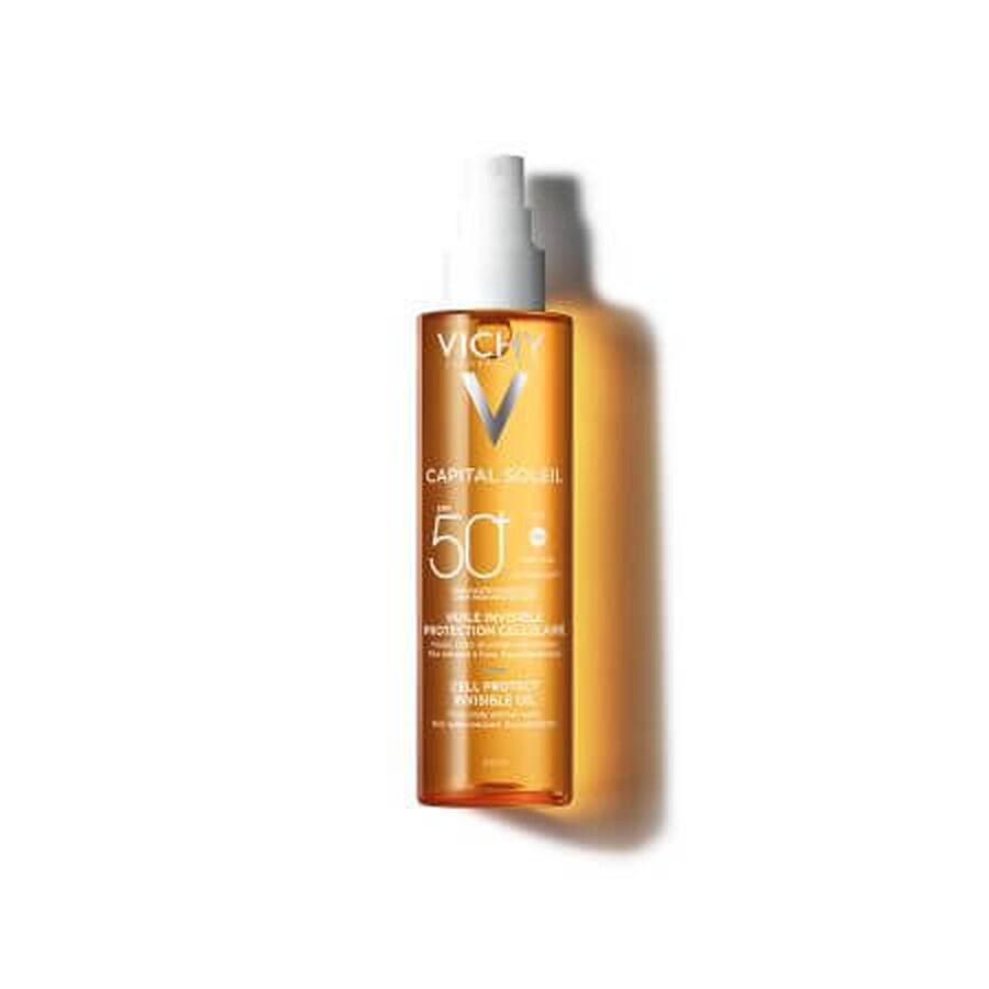 Ulei invizibil SPF50+ Cell Protect Capital Soleil, 200ml, Vichy