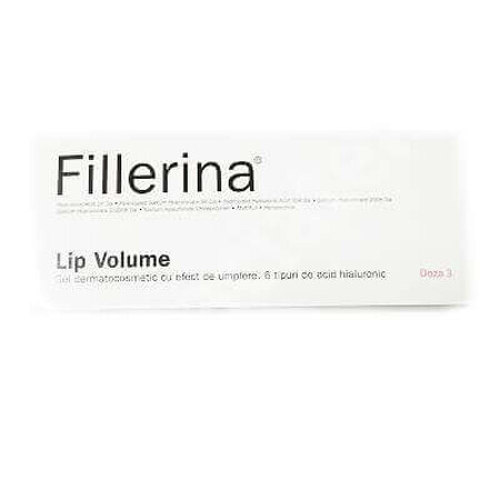 Dermo-cosmetic lip filler gel Dose 3 Lip Volume Fillerina, 5 ml, Labo