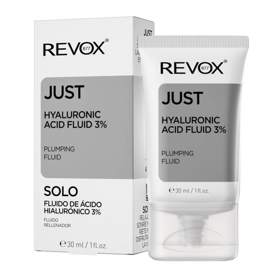 Hyaluronzuur Fluid 3% Just, 30 ml, Revox