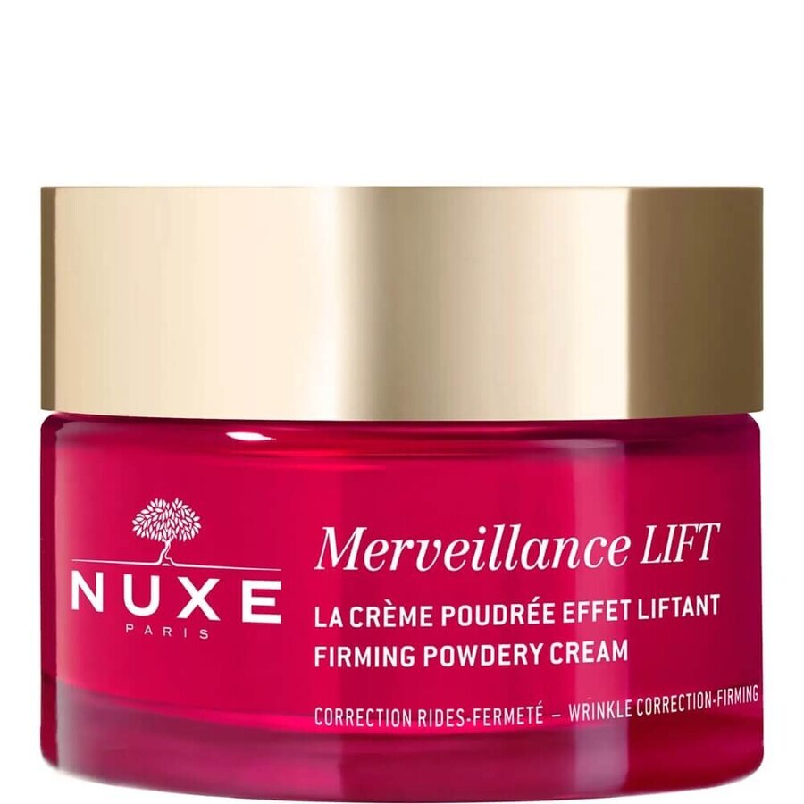 Crema cu efect de lifting pentru ten normal-mixt Powdery Merveillance Lift, 50 ml, Nuxe