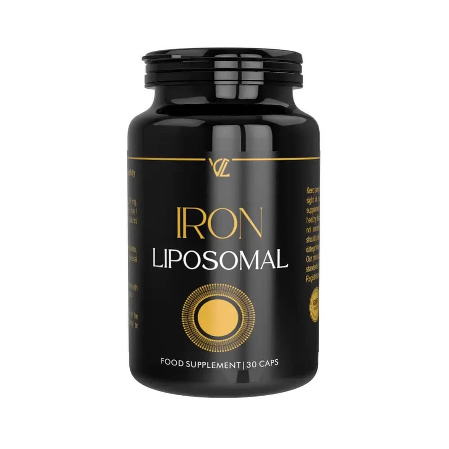 Liposomaal ijzer, 30 plantaardige capsules, Vio Nutri Lab