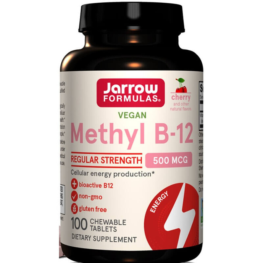 Methyl B-12, 500 mcg, 100 tablete masticabile, Secom