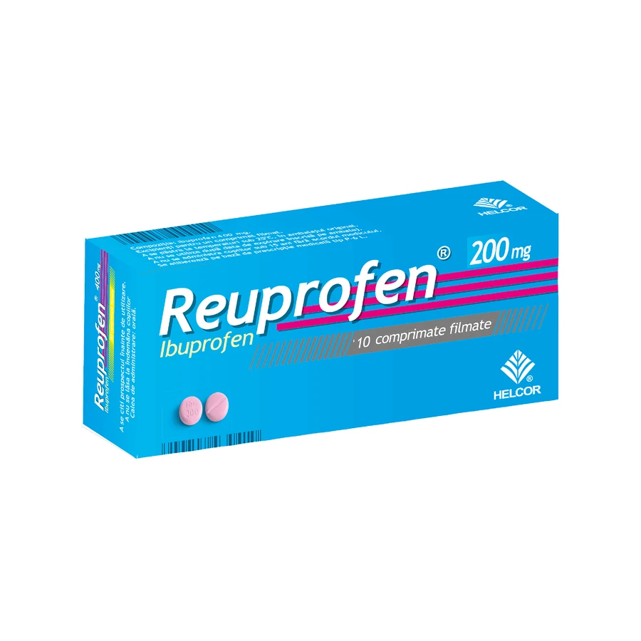 Reuprofen, 200 mg, 10 tabletten, Helcor