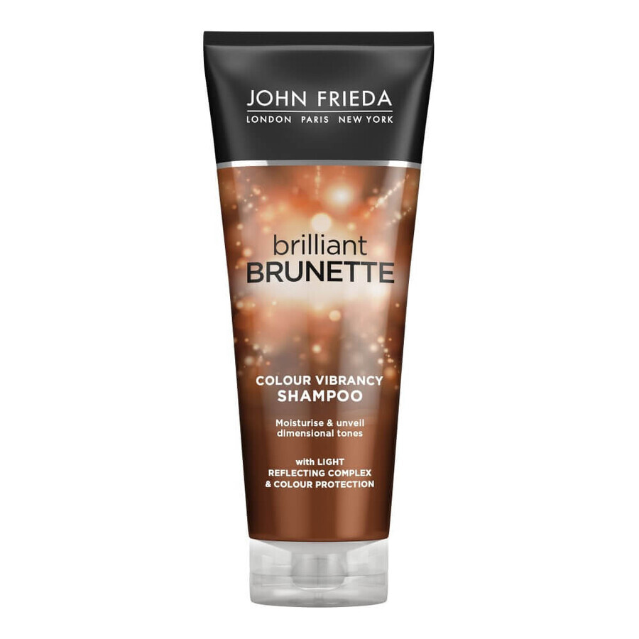 Shampoo voor donker haar Brilliant Brunette, 250 ml, John Frieda