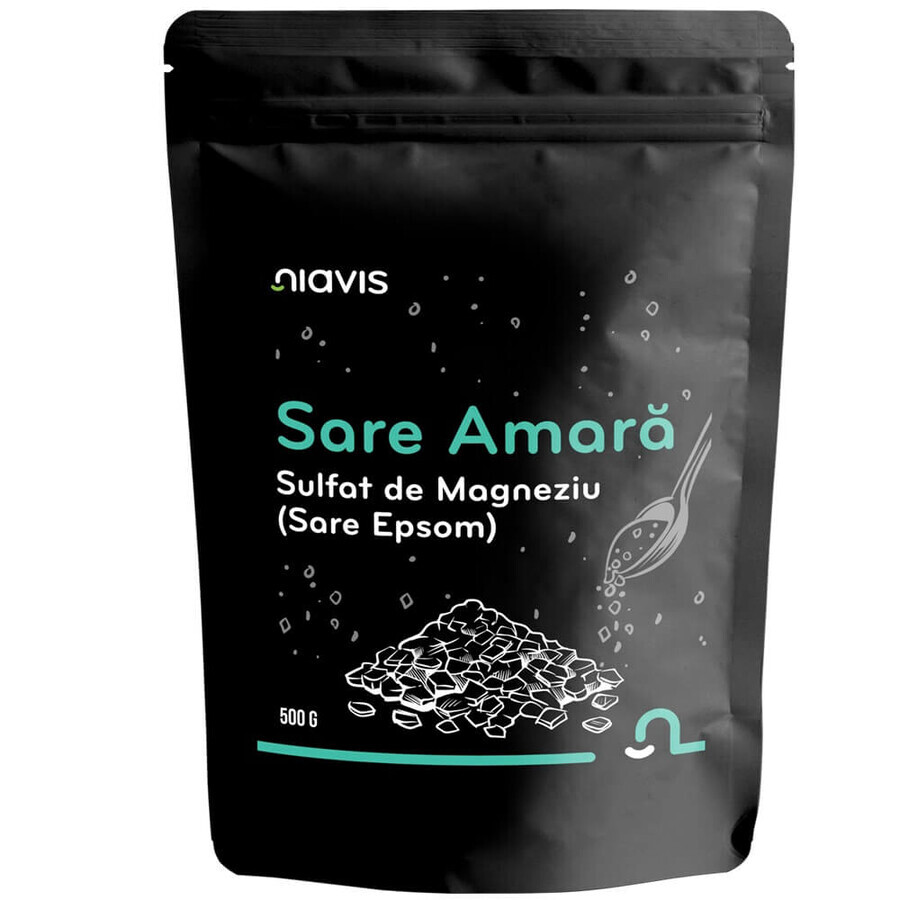 Sel amer d'Epsom, 500 g, Niavis