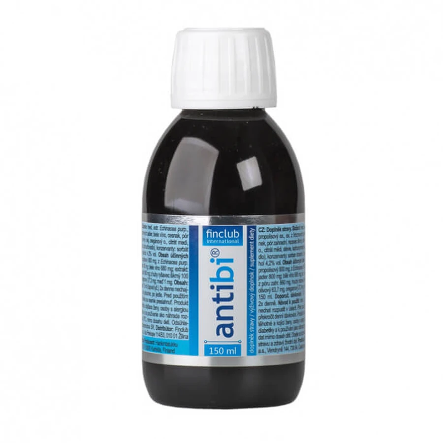 Antibi immunity syrup, 150 ml, Finclub
