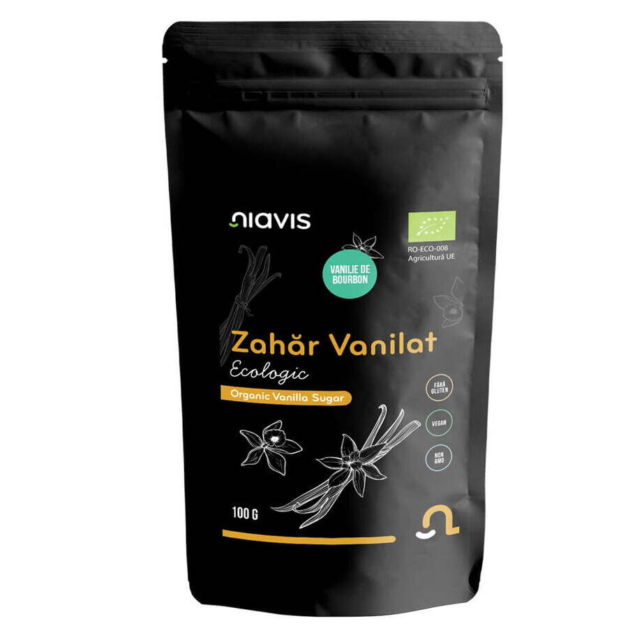 Biologische vanillesuiker, 100 g, Niavis