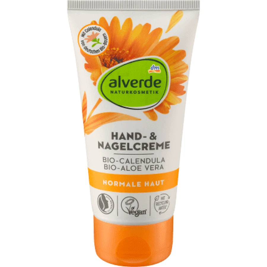 Alverde Naturkosmetik Krem do rąk i paznokci 75 ml: ceny i cechy