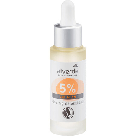 Alverde Naturkosmetik Olio viso di bellezza pulita, 25 ml