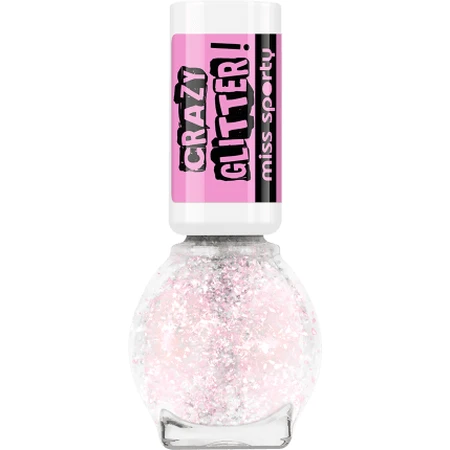 Miss Sporty Crazy Glitter Effect nail polish 030, 1 piece