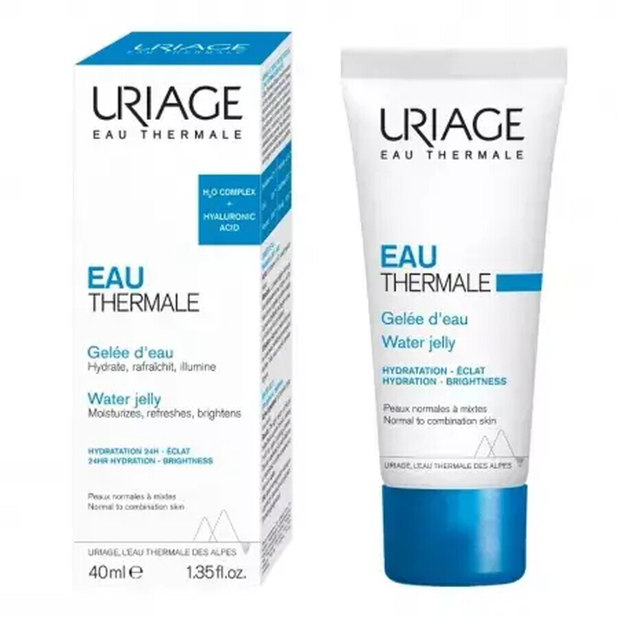 Hydraterende gel voor gemengde huid Eau Thermale, 40 ml, Uriage