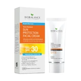 Crema solar SPF30+ para el rostro, muy alta protección UVA & UVB, Bio Balance, 75 ml