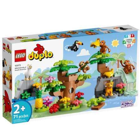 Animaux sauvages d'Amérique du Sud Lego Duplo, +2 ans, 10973, Lego