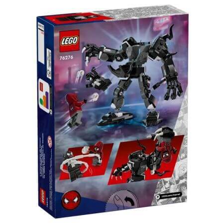 Armure robotique Venom vs Miles Morales, 6 ans et +, 76276, Lego Marvel